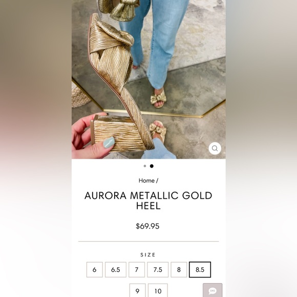 Elegant Gold Bow Women Holiday Party Shoes - Picture 12 of 12